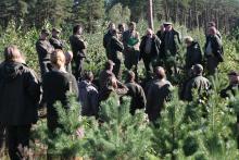 Dobrzejewice: Szkolenie z zagospodarowania lasu
