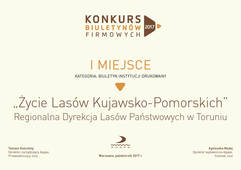 Nasz biuletyn wśród laureatów