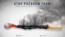 STOP POŻAROM TRAW!