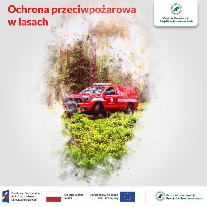 Grafika promująca projekt PPOŻ2 z logotypami partnerów